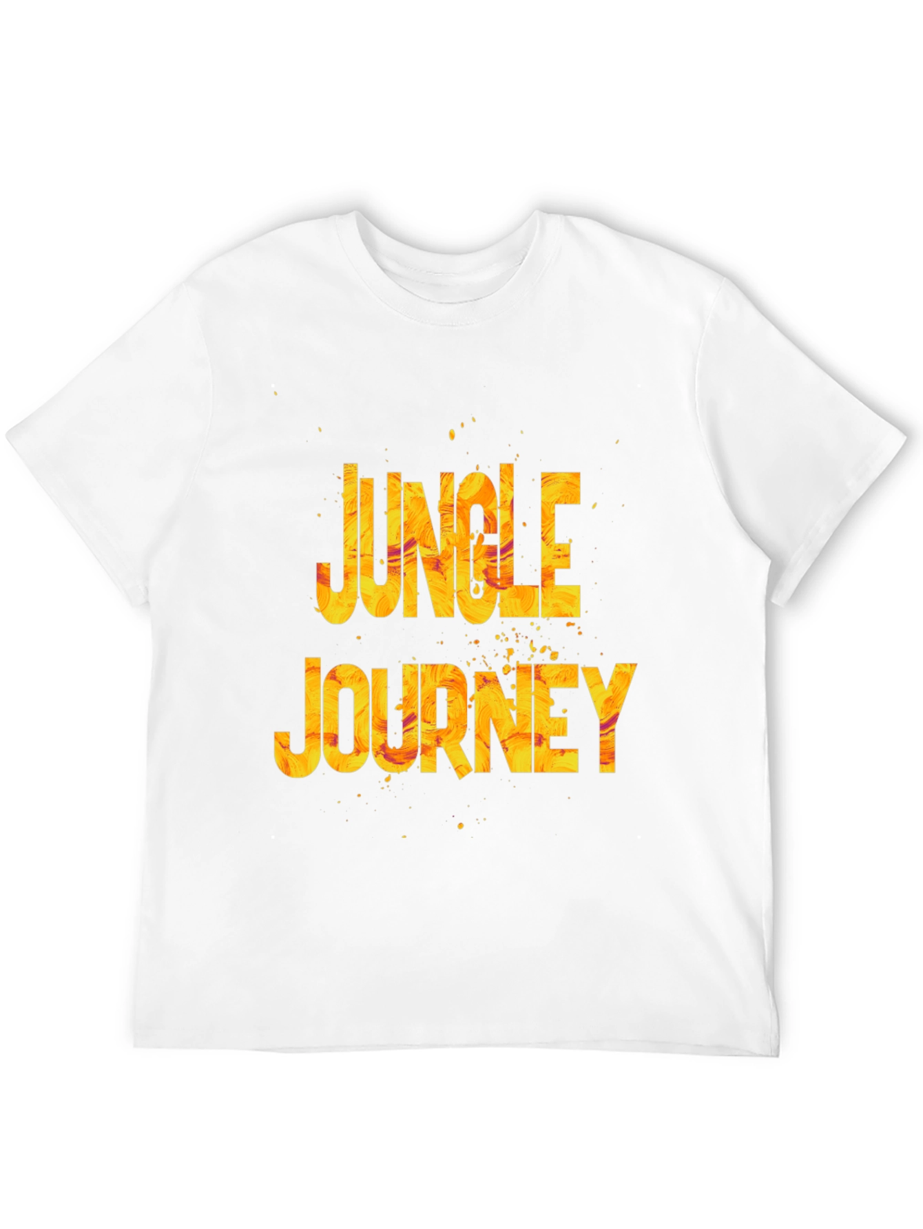Black Jungle Journey Graphic Tee - Black view 12