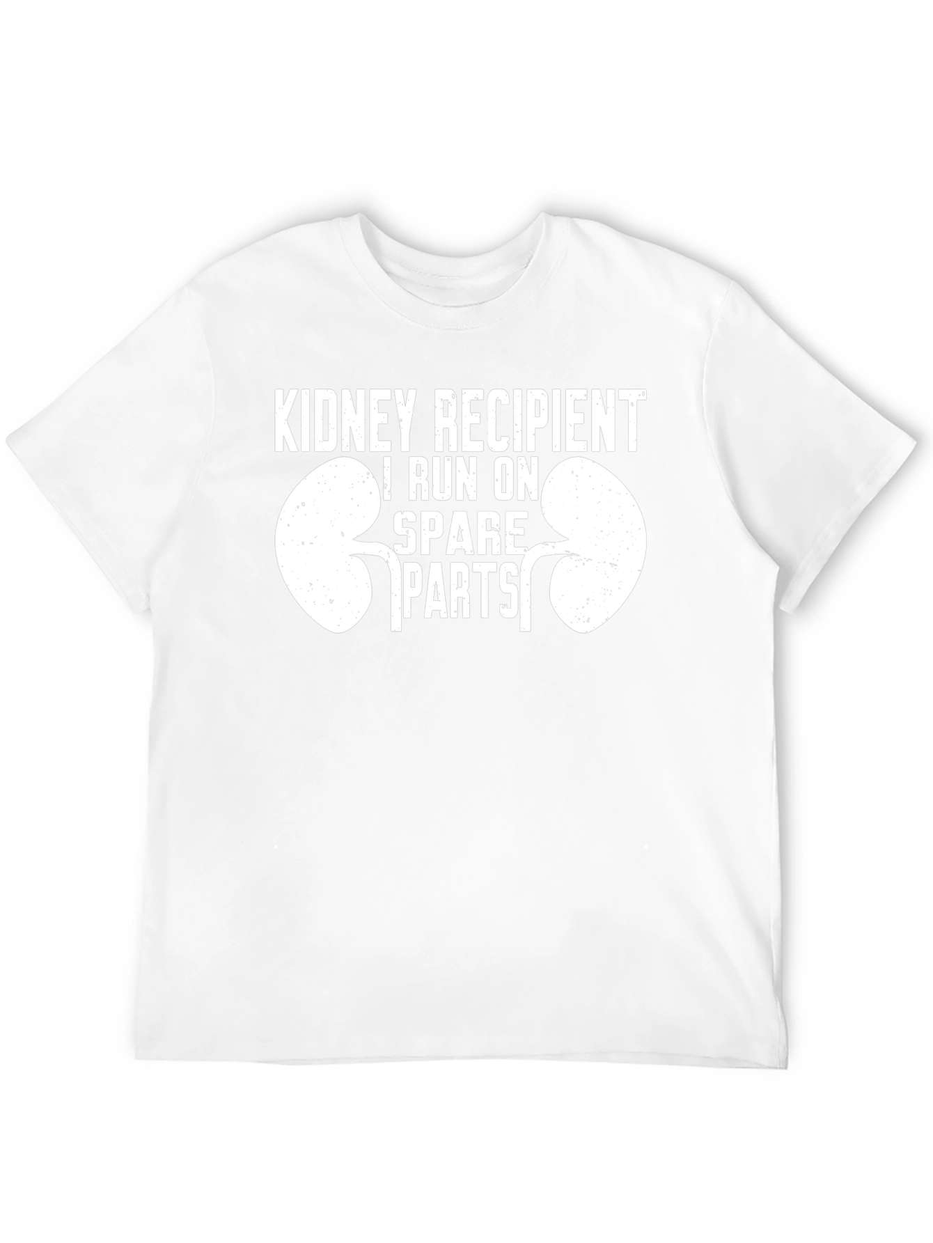 Black Kidney Recipient 'Spare Parts' Graphic T-Shirt view 12