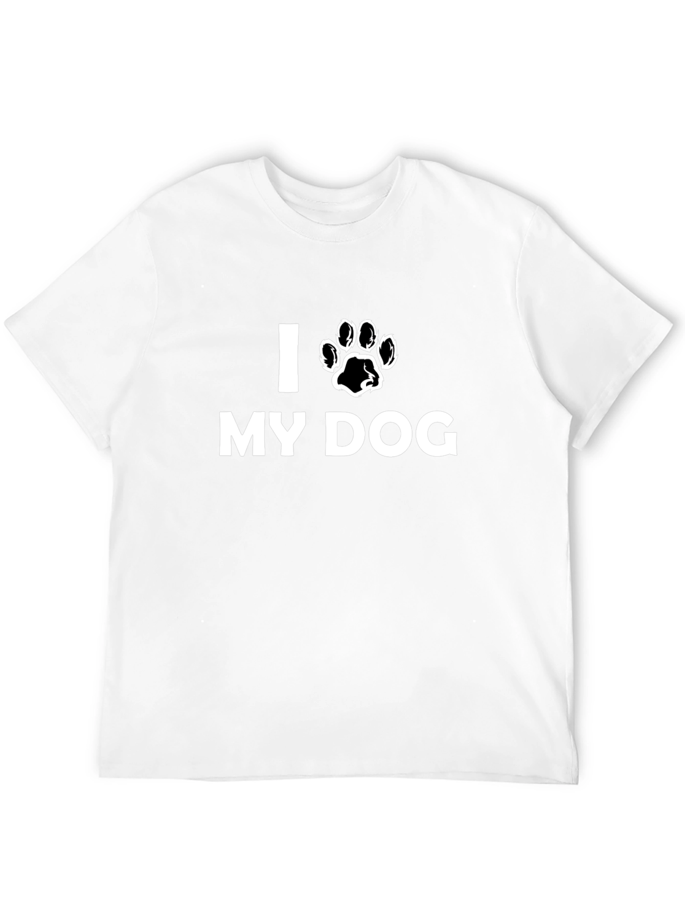 Black I Heart My Dog T-Shirt view 12