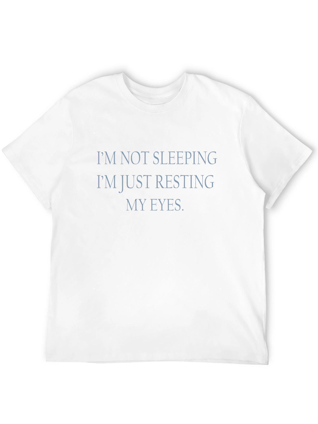 Black Resting My Eyes Funny Graphic T-Shirt view 12