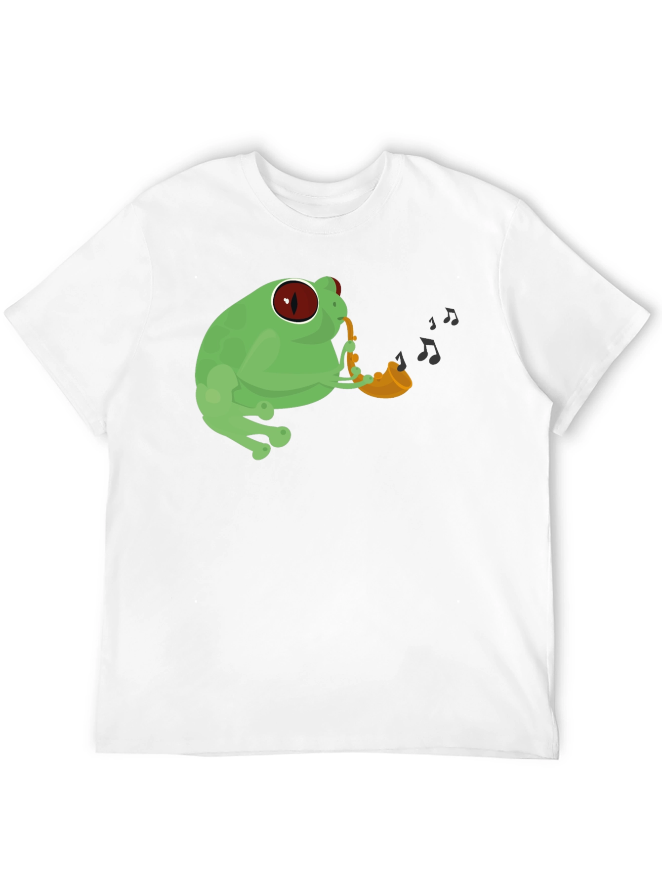 Black Frog Saxophone Graphic Tee view 12