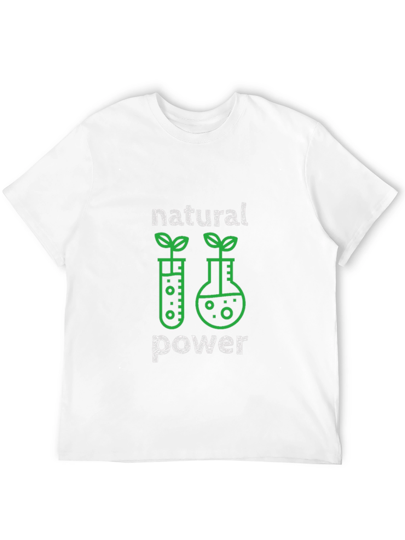 Black Natural Power Graphic Tee - Black T-Shirt view 12