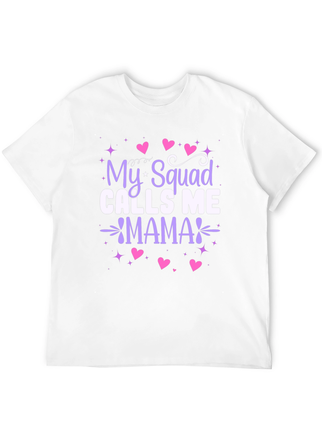 Black My Squad Calls Me Mama Graphic Tee view 12