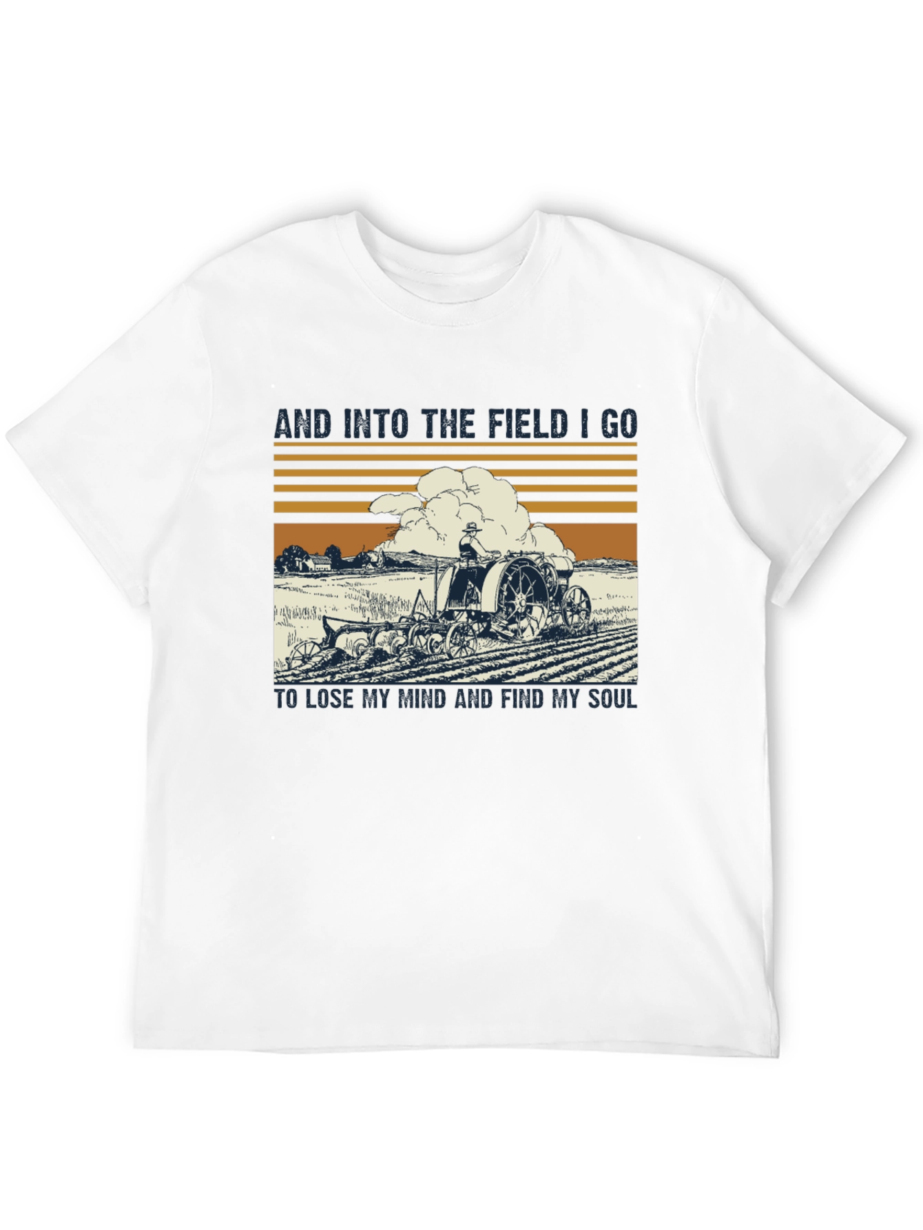 Black Vintage Farmer T-Shirt - Soul Searching view 12