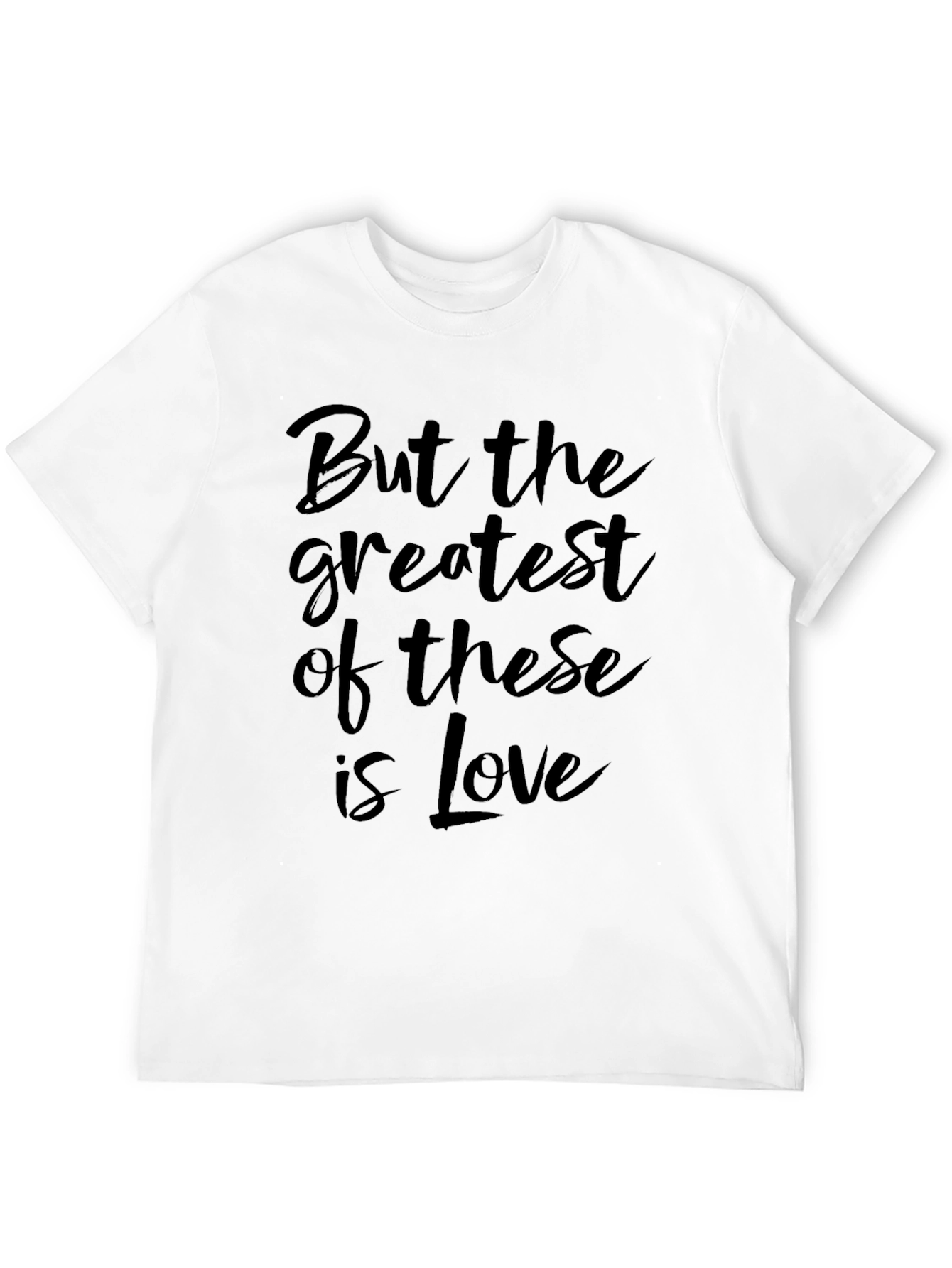 Black Love Graphic Black T-Shirt view 12