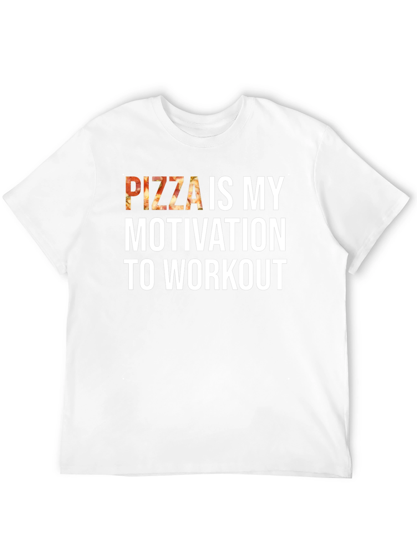 Black Pizza Motivation Workout Tee - Unisex view 12