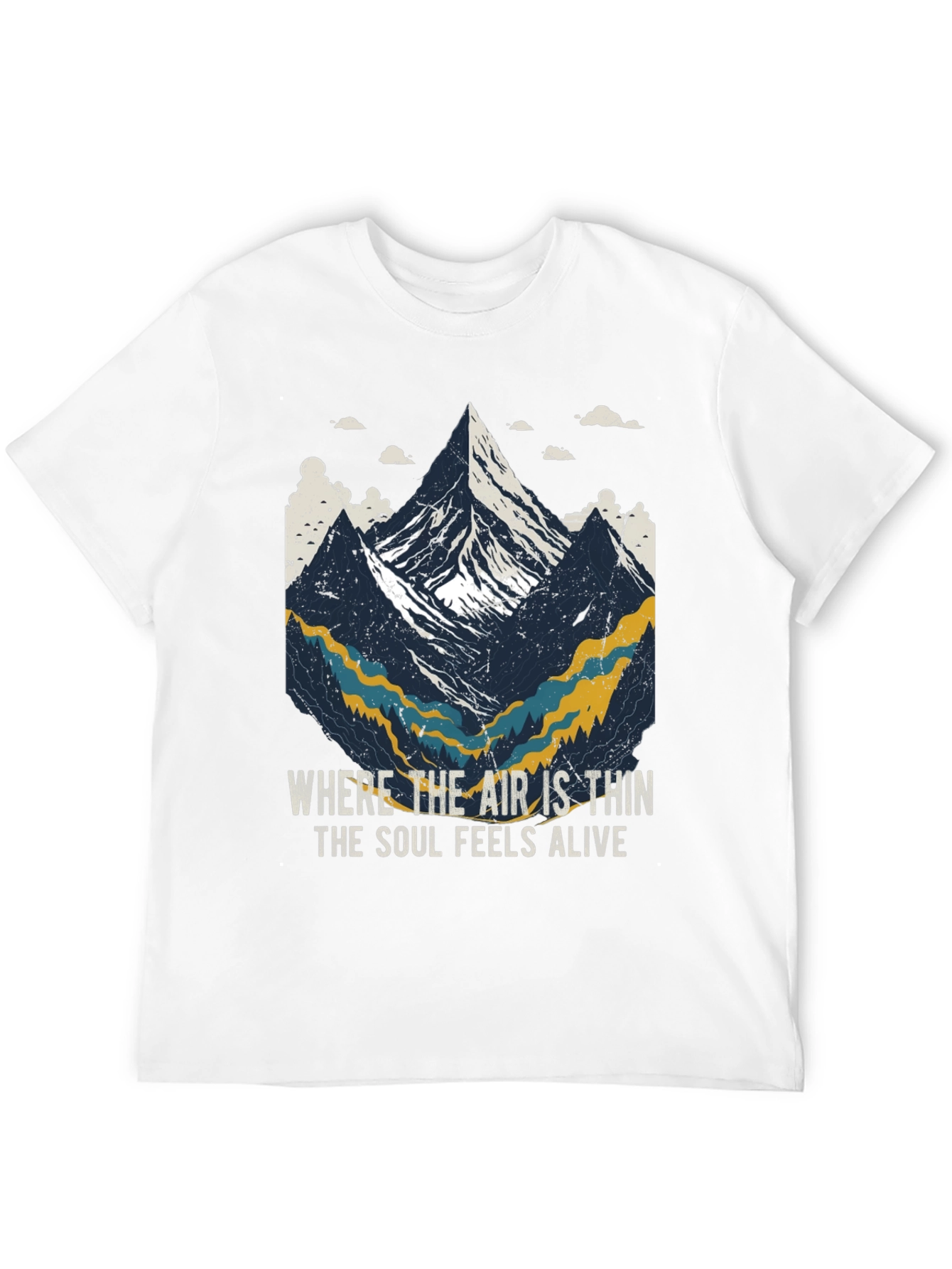 Black Mountain Adventure Graphic Tee - 'Soul Feels Alive' view 12
