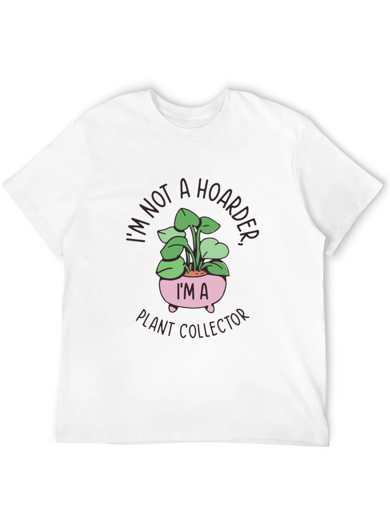 Black Plant Collector Graphic T-Shirt view 12