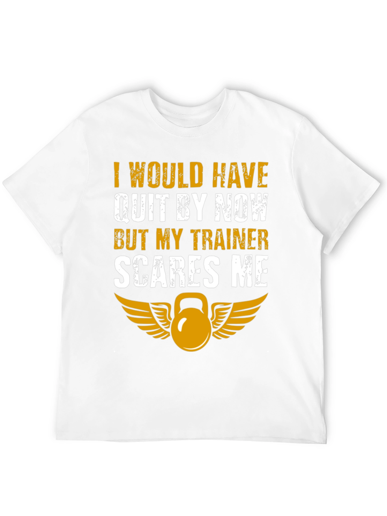 Black Funny Trainer T-Shirt - I Would Have Quit view 12