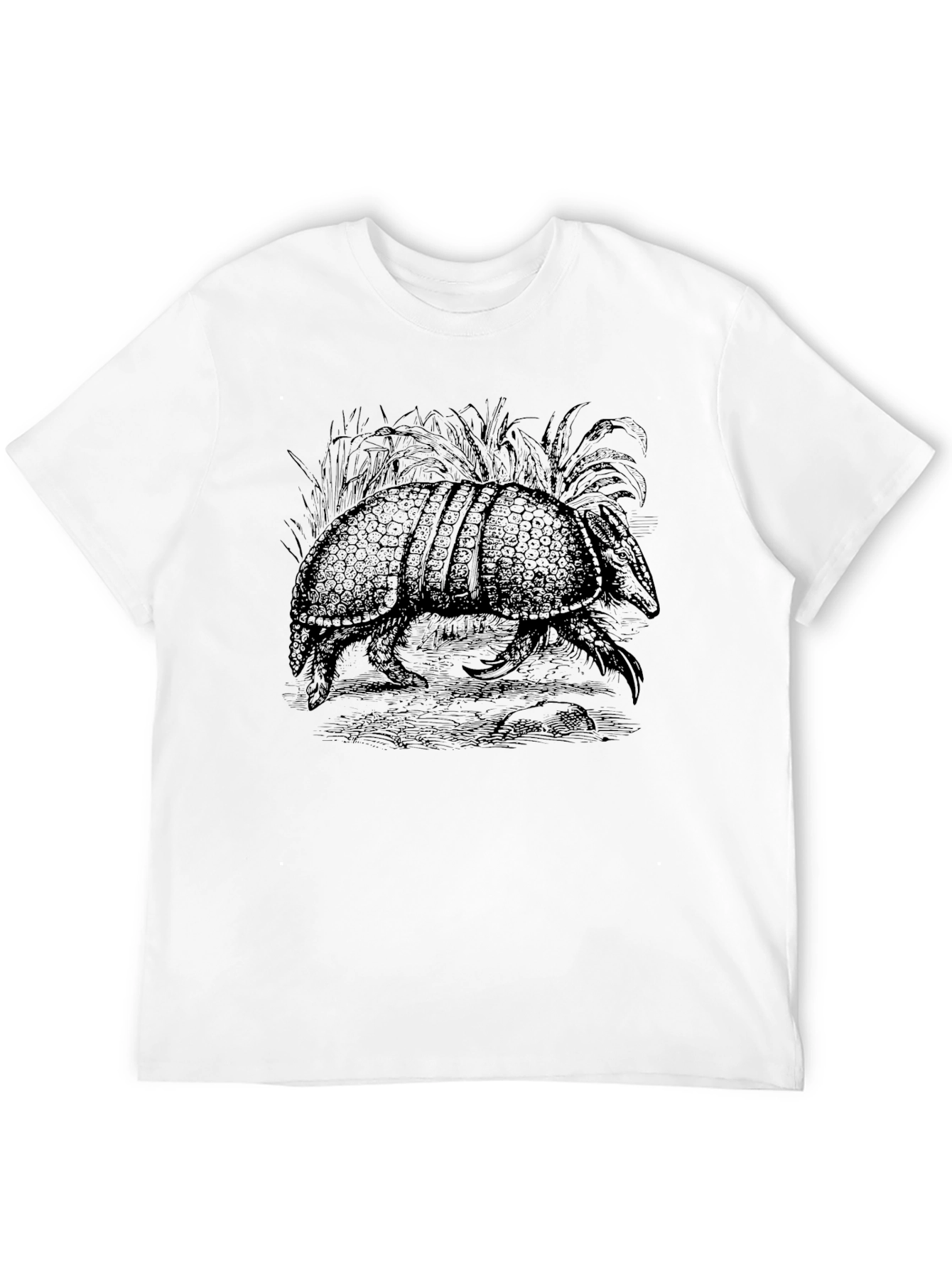 Black Armadillo Graphic Tee - Unique Wildlife Design view 12