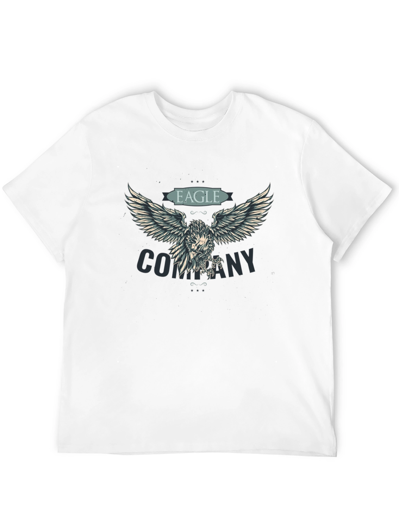 Eagle Company T-Shirt - Graphic Print Tee - 12
