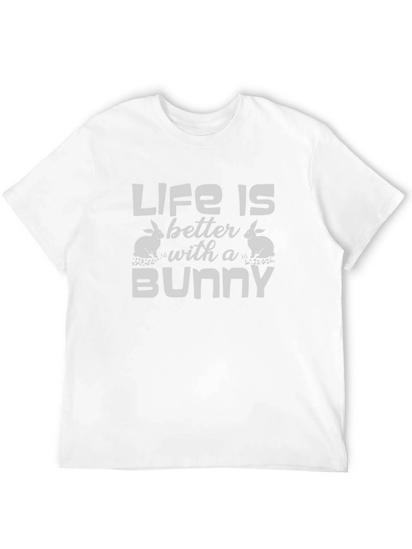 Black Life is Better with a Bunny T-Shirt view 12