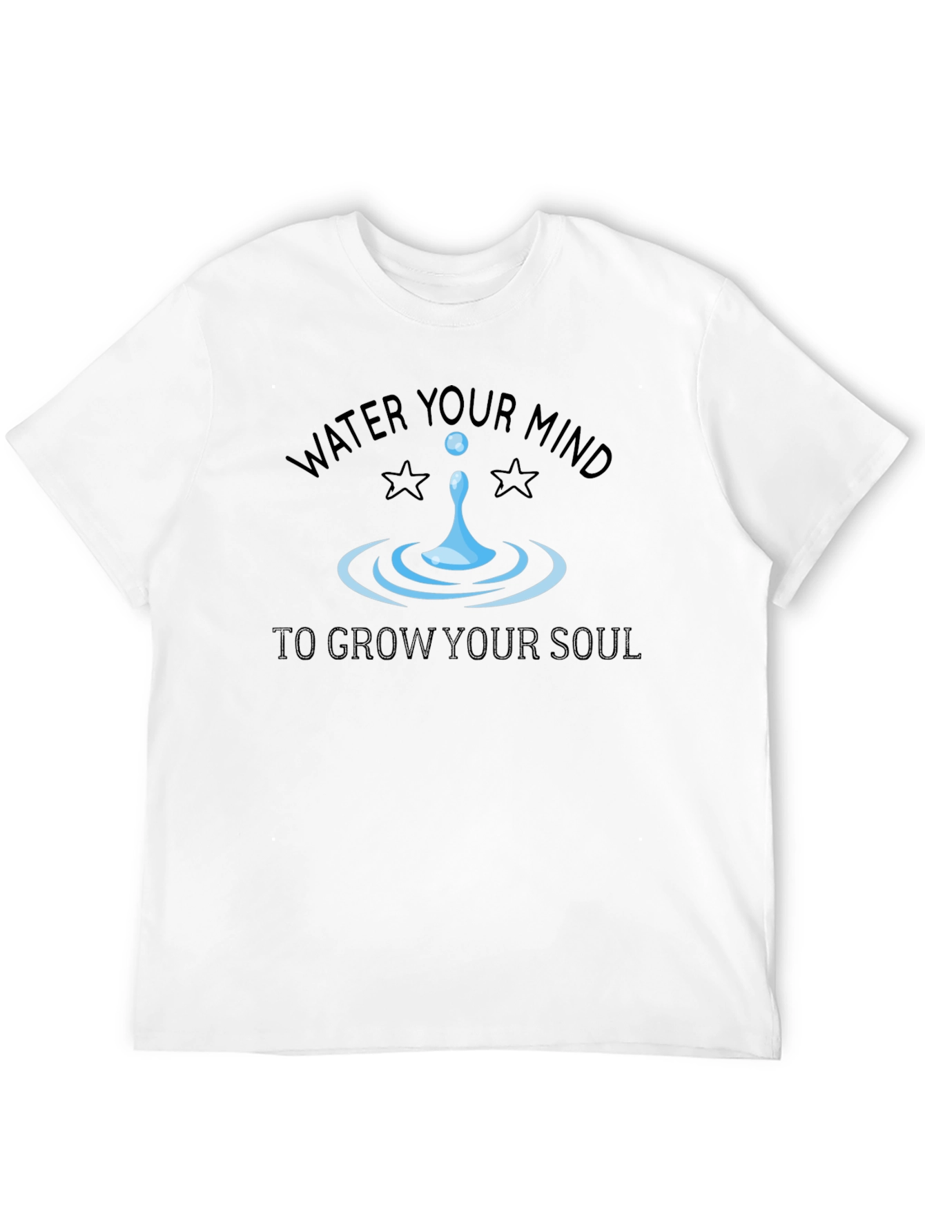 Black Water Your Mind Graphic T-Shirt view 12