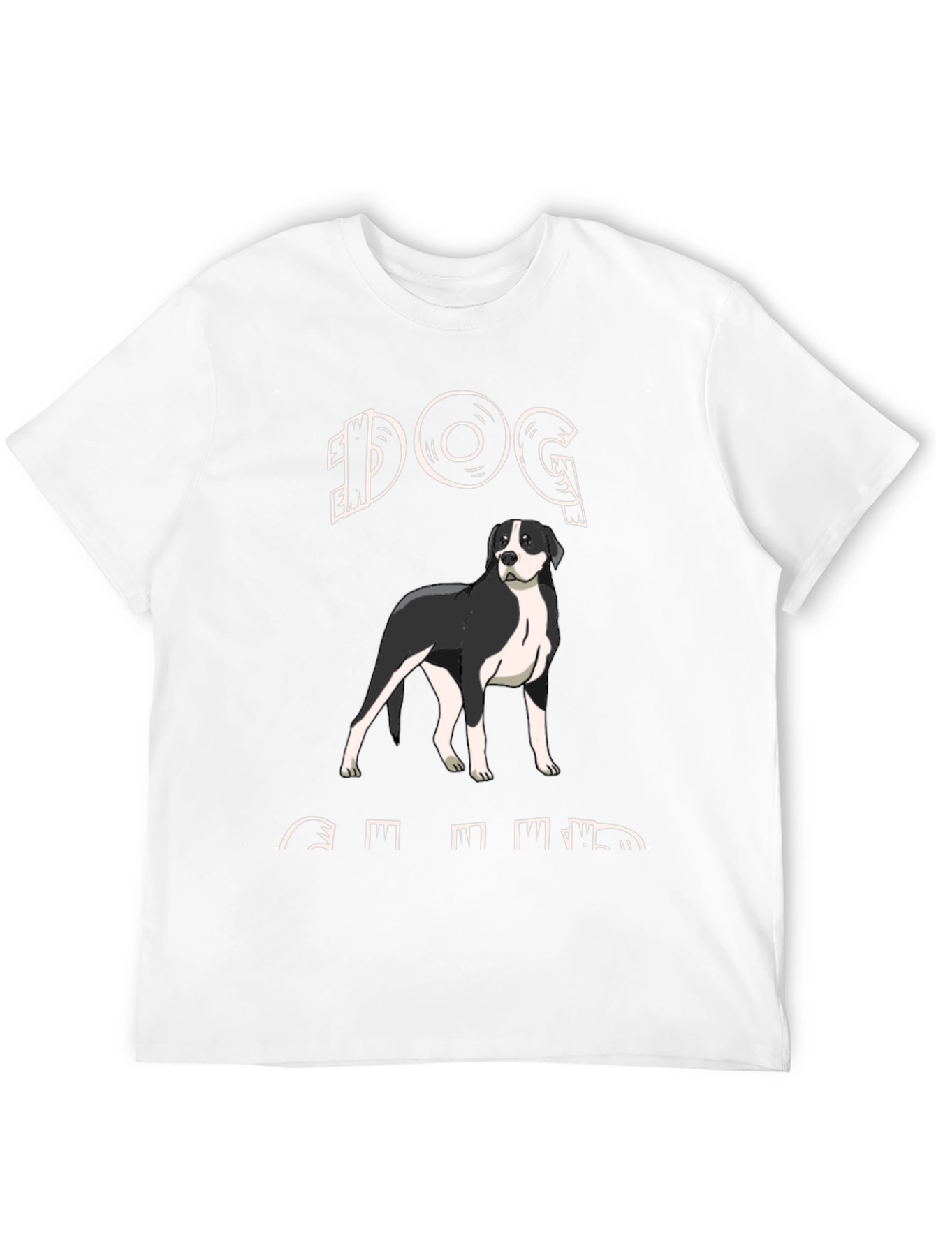 Black Dog Breed T-Shirt - Black view 12