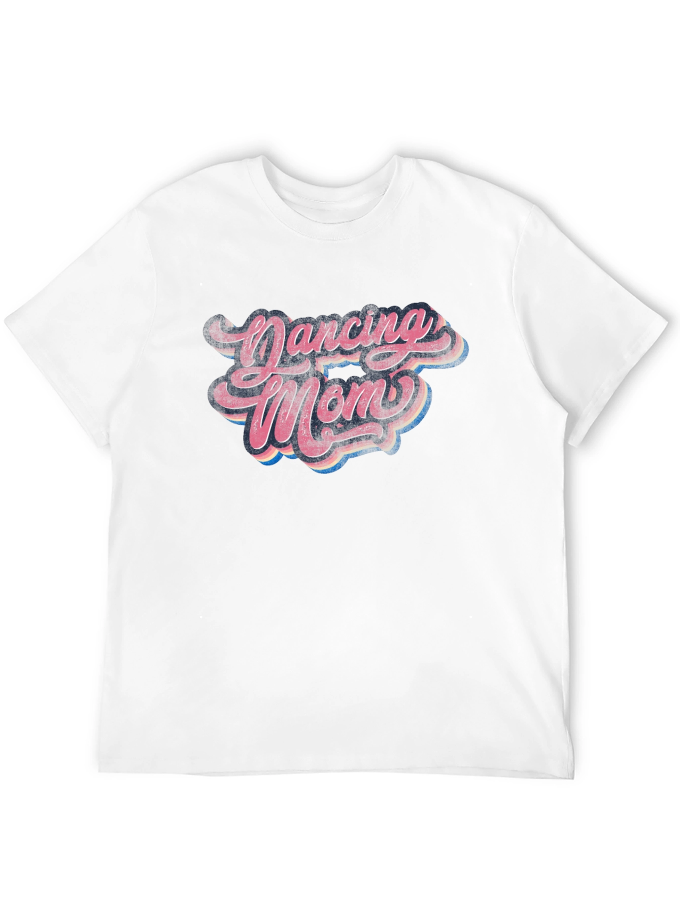 Black Dancing Mom Retro T-Shirt - Black view 12