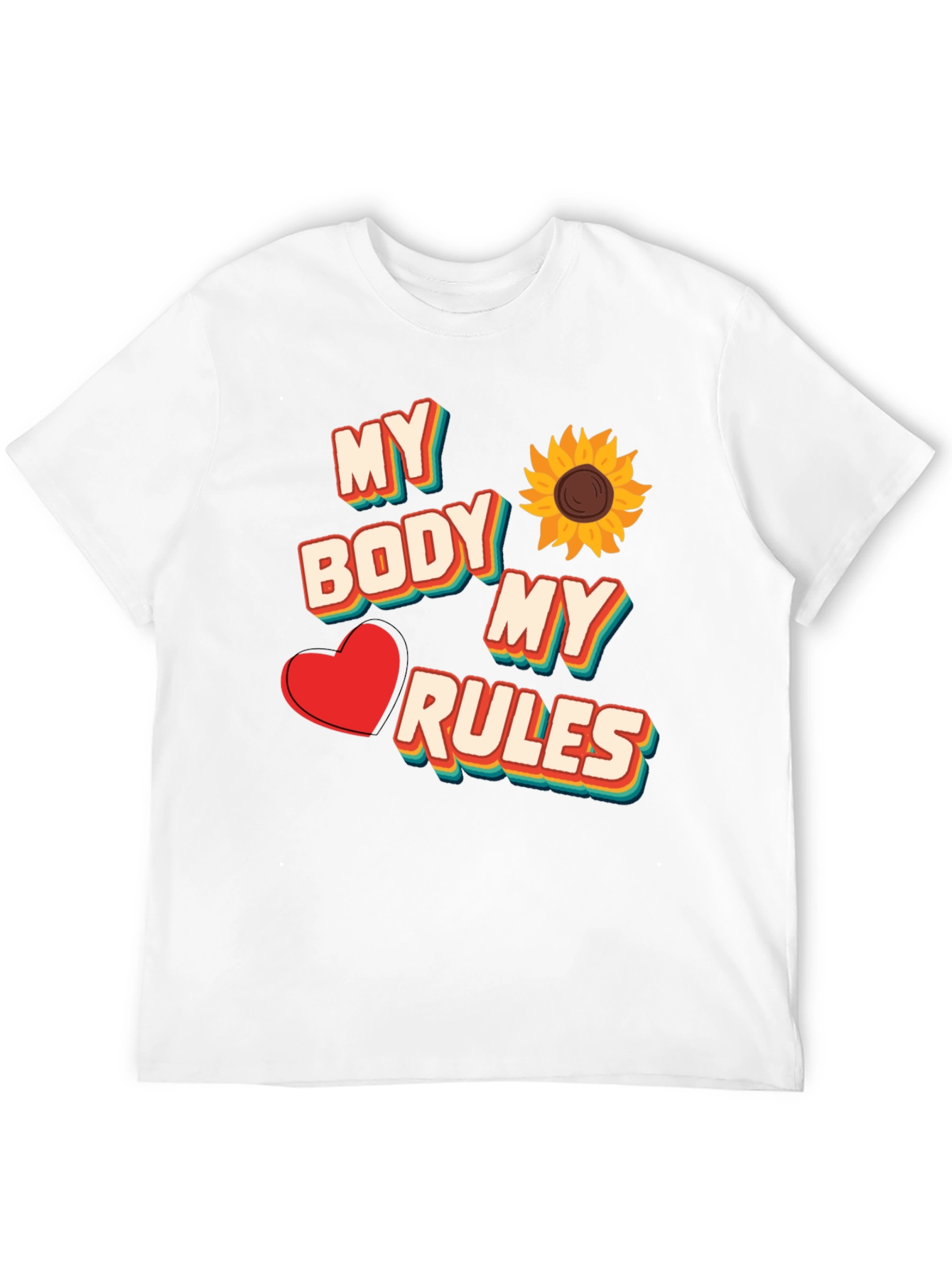 Black My Body My Rules Graphic Tee view 12