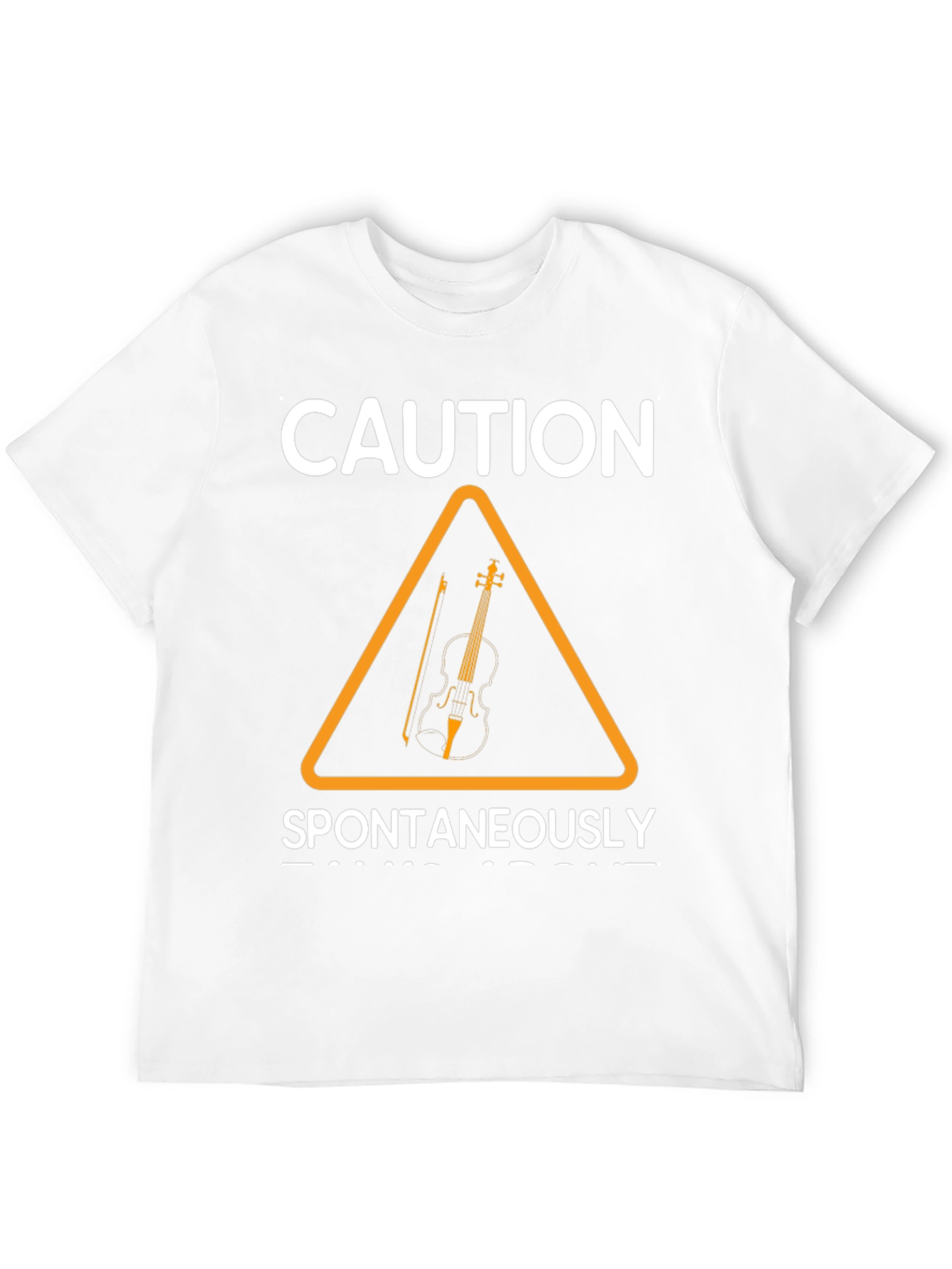 Black Caution Spontaneously Breaks Into Song T-Shirt view 12