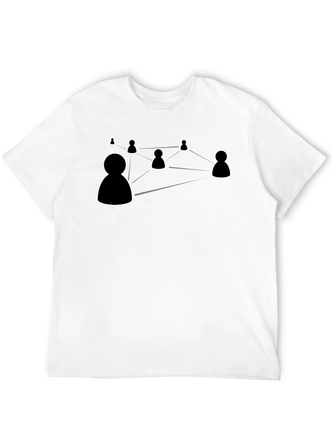 Black Network Graphic Black T-Shirt view 12