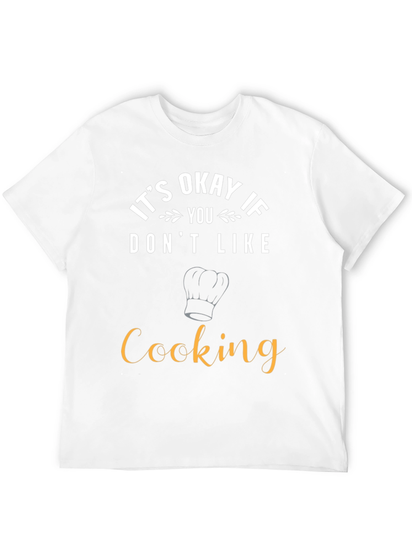 Black Funny Cooking T-Shirt - It's Okay If You Don't Like Cooking view 12