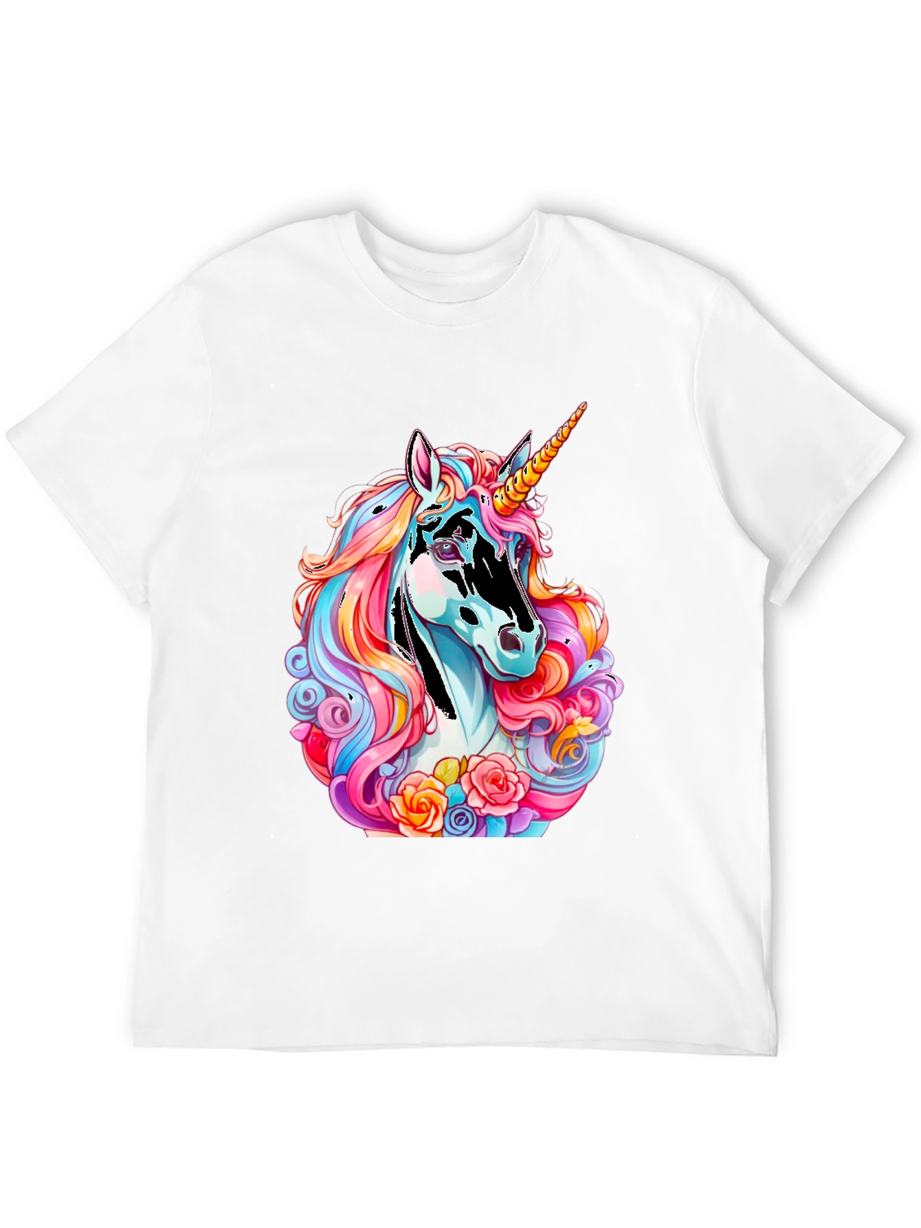 Black Unicorn Graphic T-Shirt view 12