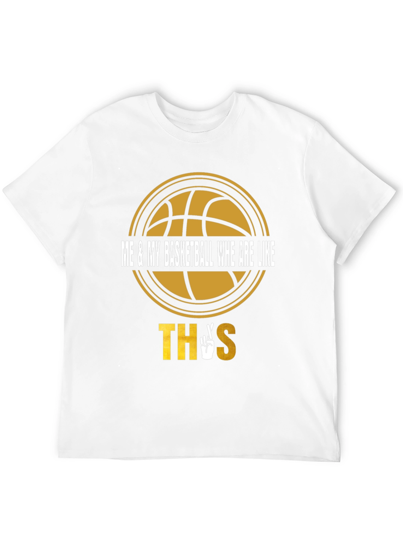 Black Basketball Lover Tee - Me & My Basketball Like This view 12