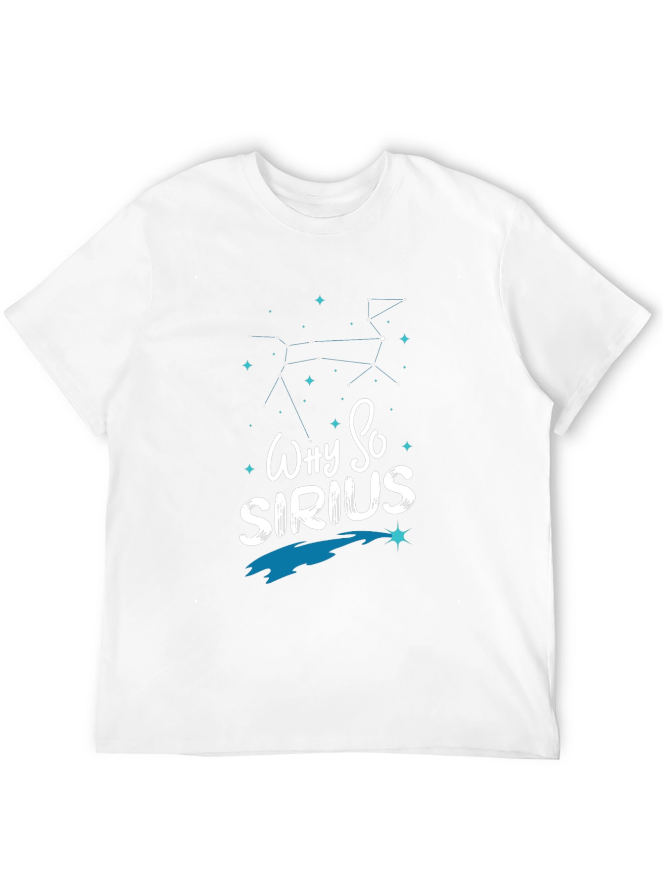 Black Why So Sirius Men's Black Graphic Tee view 12