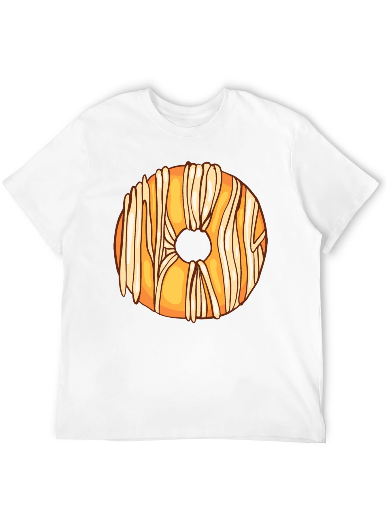 Black Donut Lover Black T-Shirt view 12