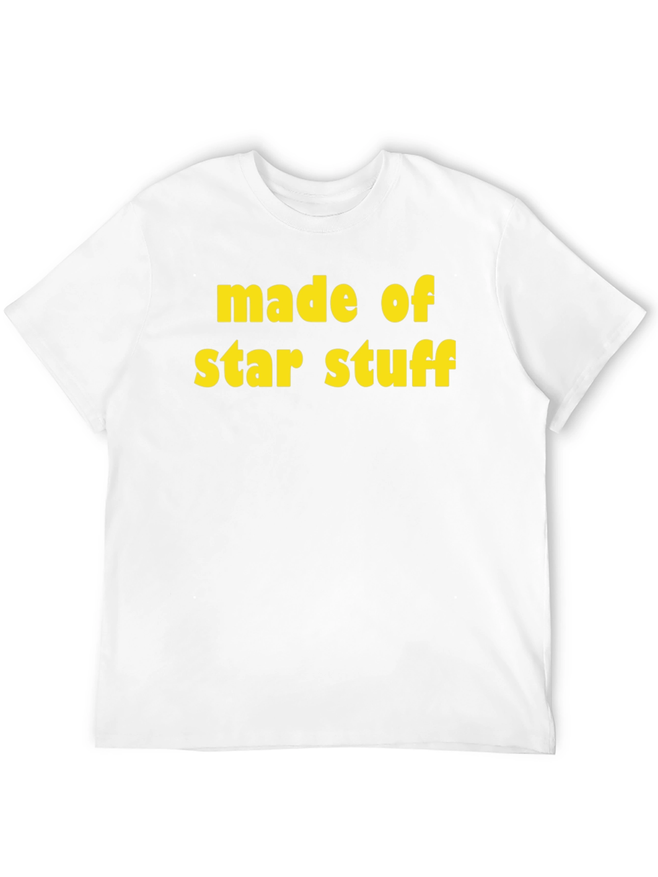 Black Made of Star Stuff Black T-Shirt view 12
