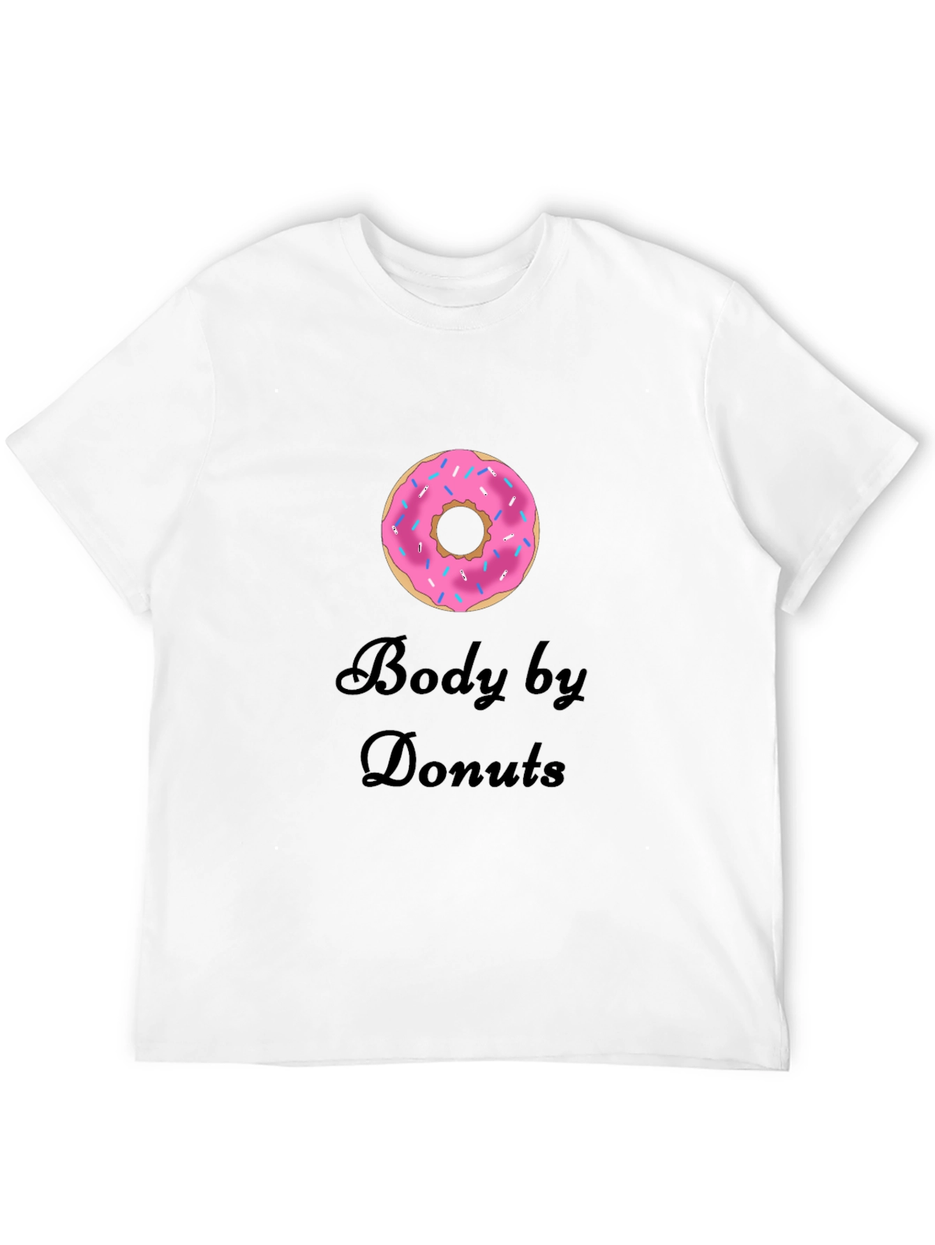 Black Body by Donuts T-Shirt - Casual Crew Neck Tee view 12