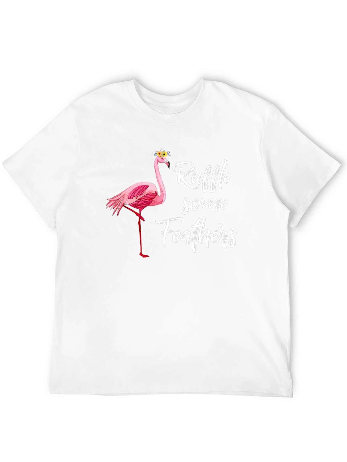 Ruffle Some Feathers Flamingo T-Shirt - 12