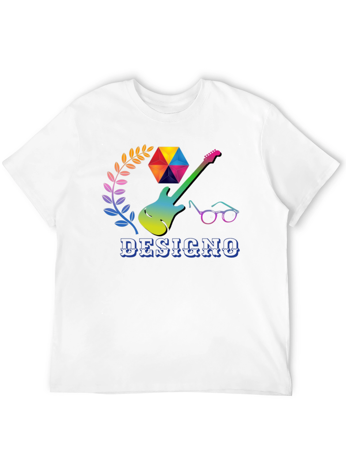 Black Designo Graphic Tee - Stylish & Unique Design view 12