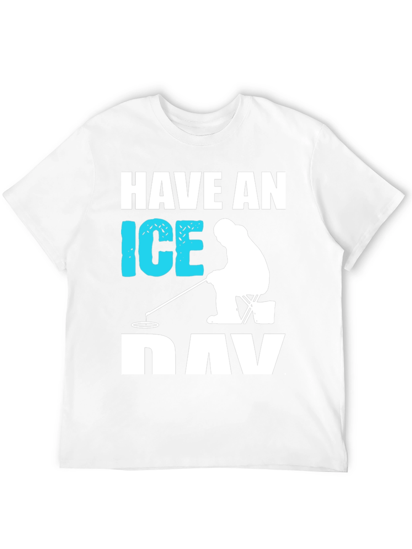 Black Have an Ice Day Black Graphic T-Shirt view 12