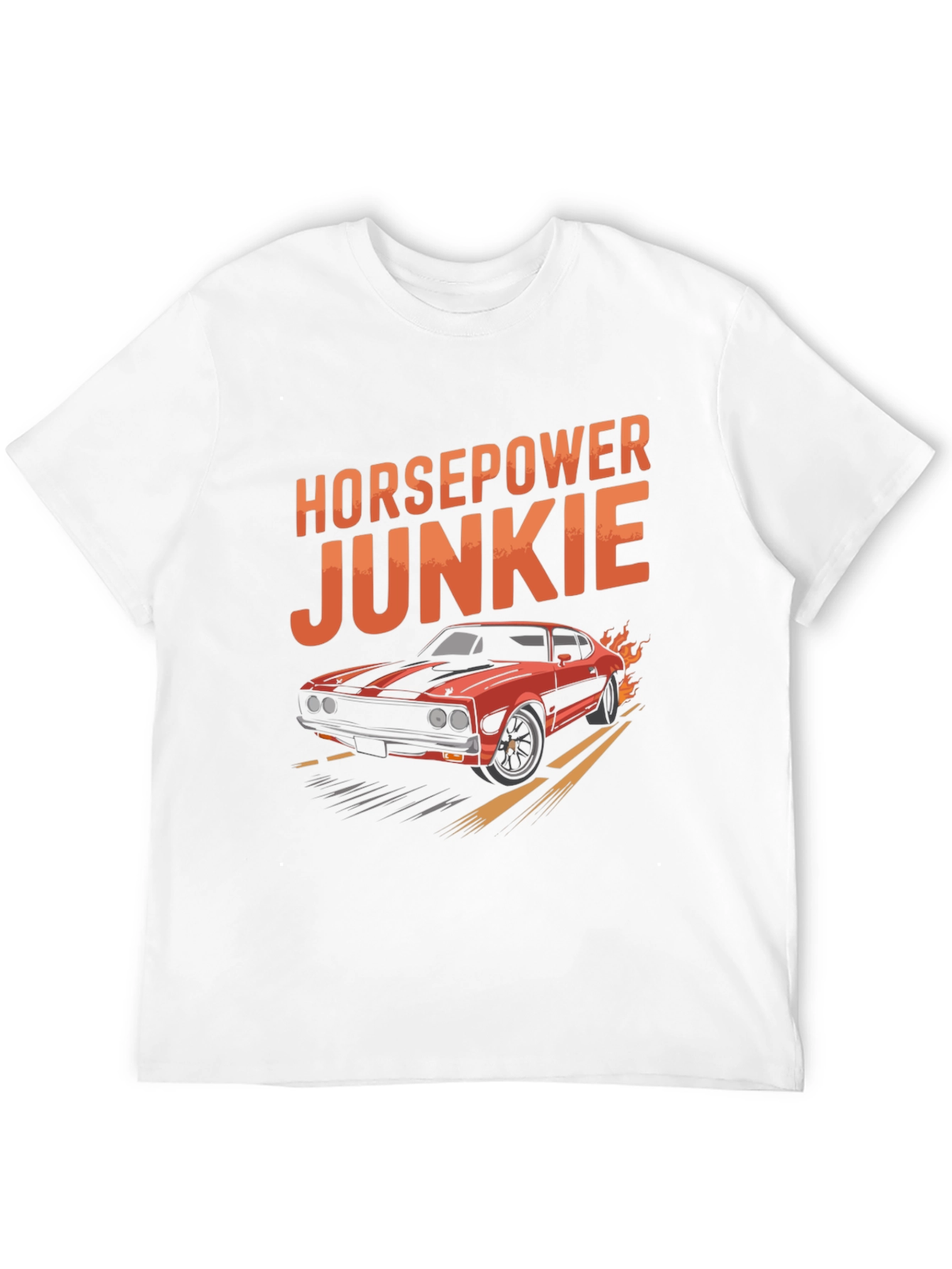 Black Horsepower Junkie Graphic T-Shirt view 12