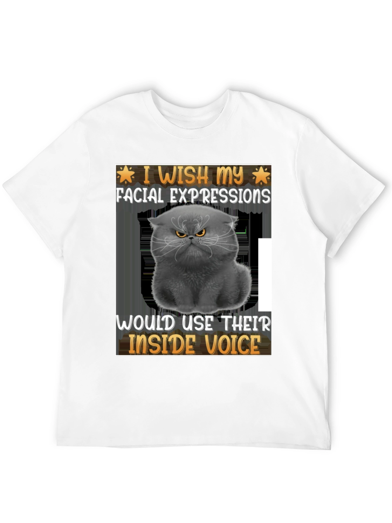 Black Grumpy Cat 'Inside Voice' Graphic Tee view 12