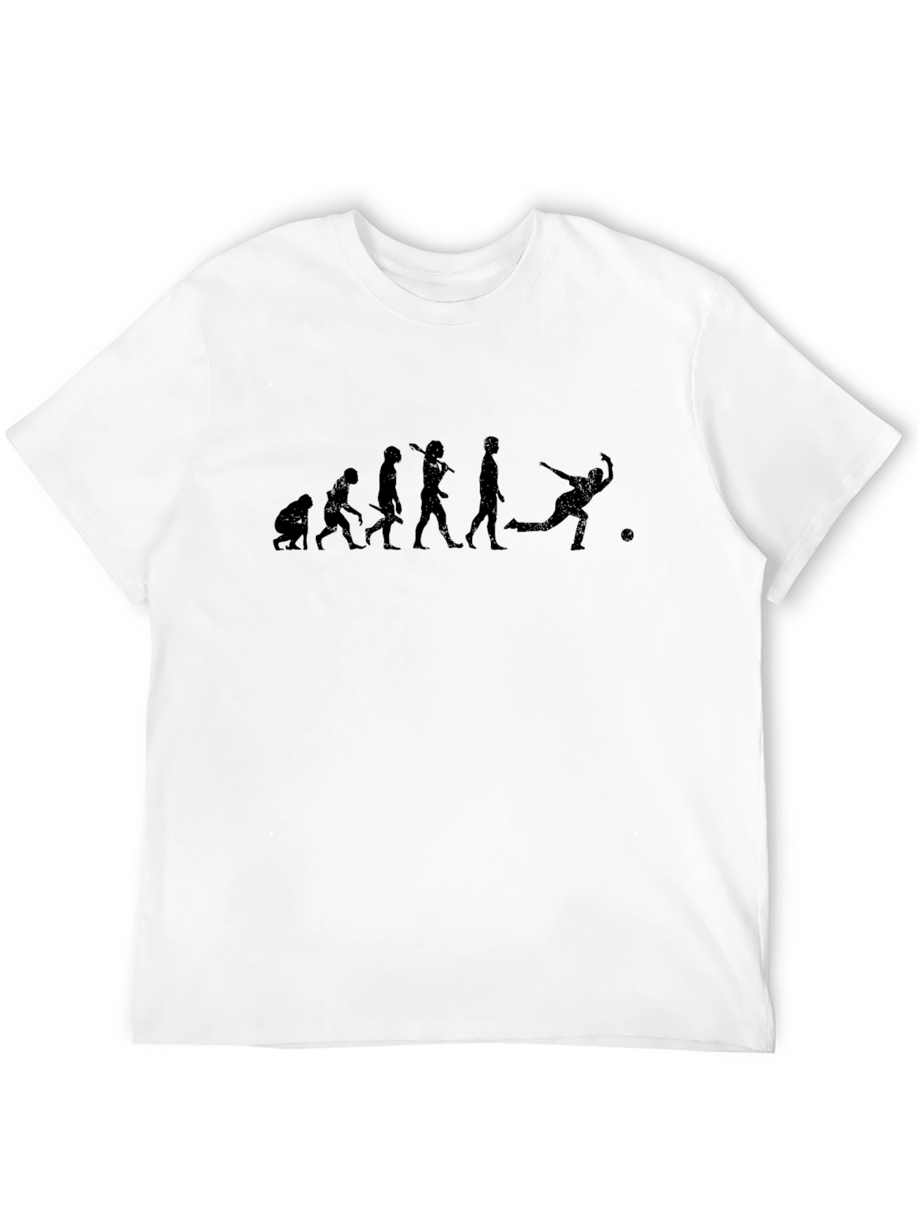 Black Bowling Evolution Black T-Shirt view 12