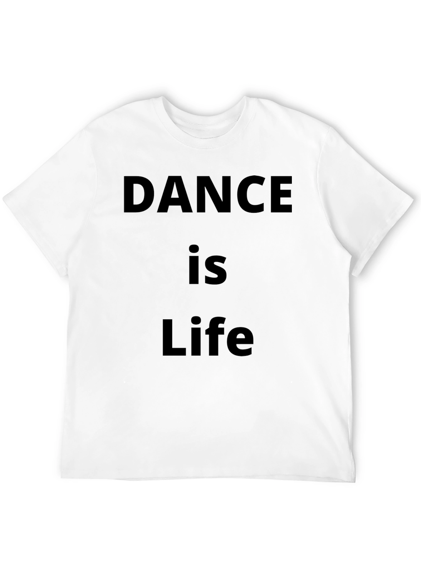 Black Dance is Life T-Shirt - Black Graphic Tee view 12