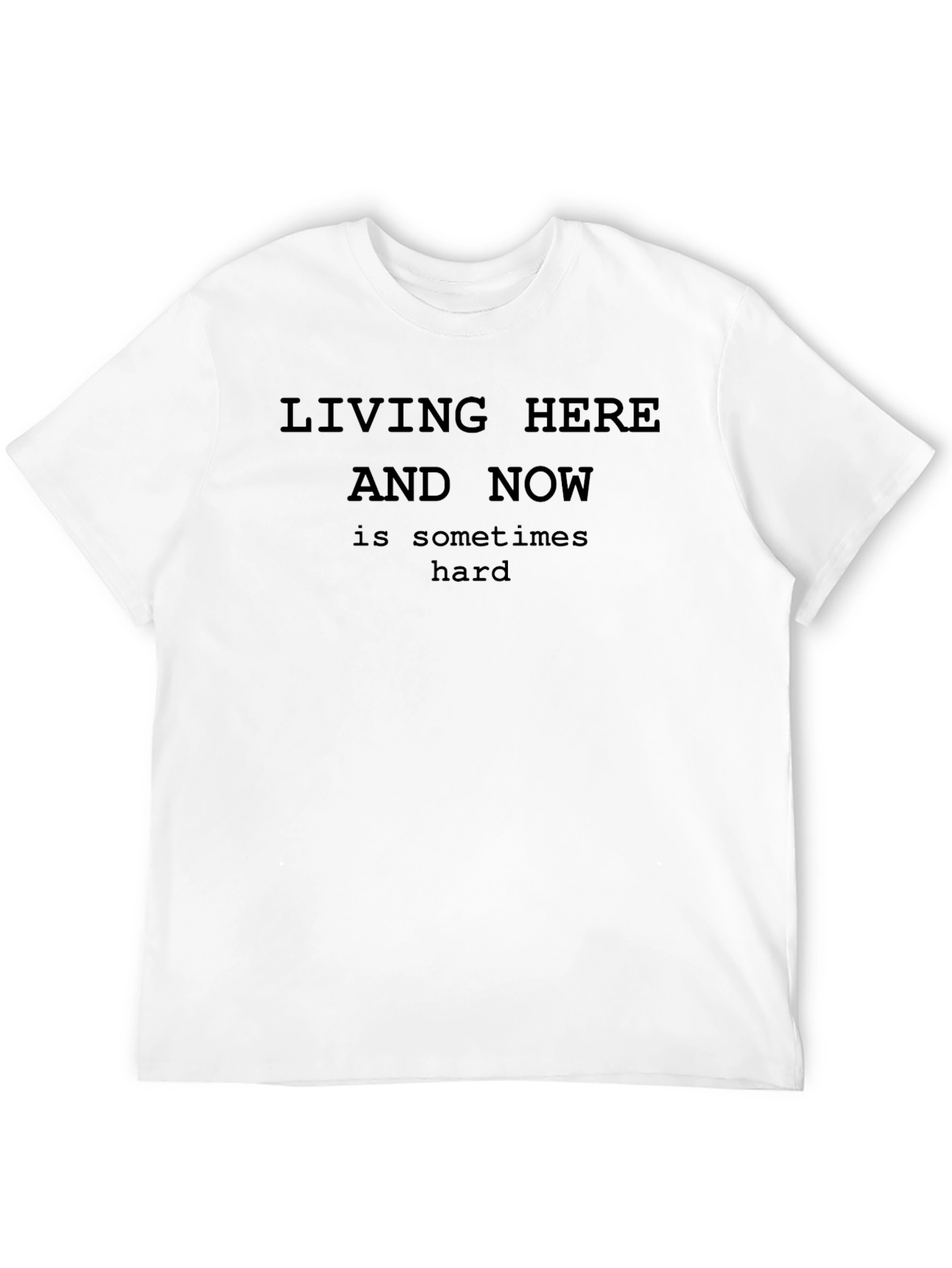 Black Living Here & Now Graphic Tee view 12
