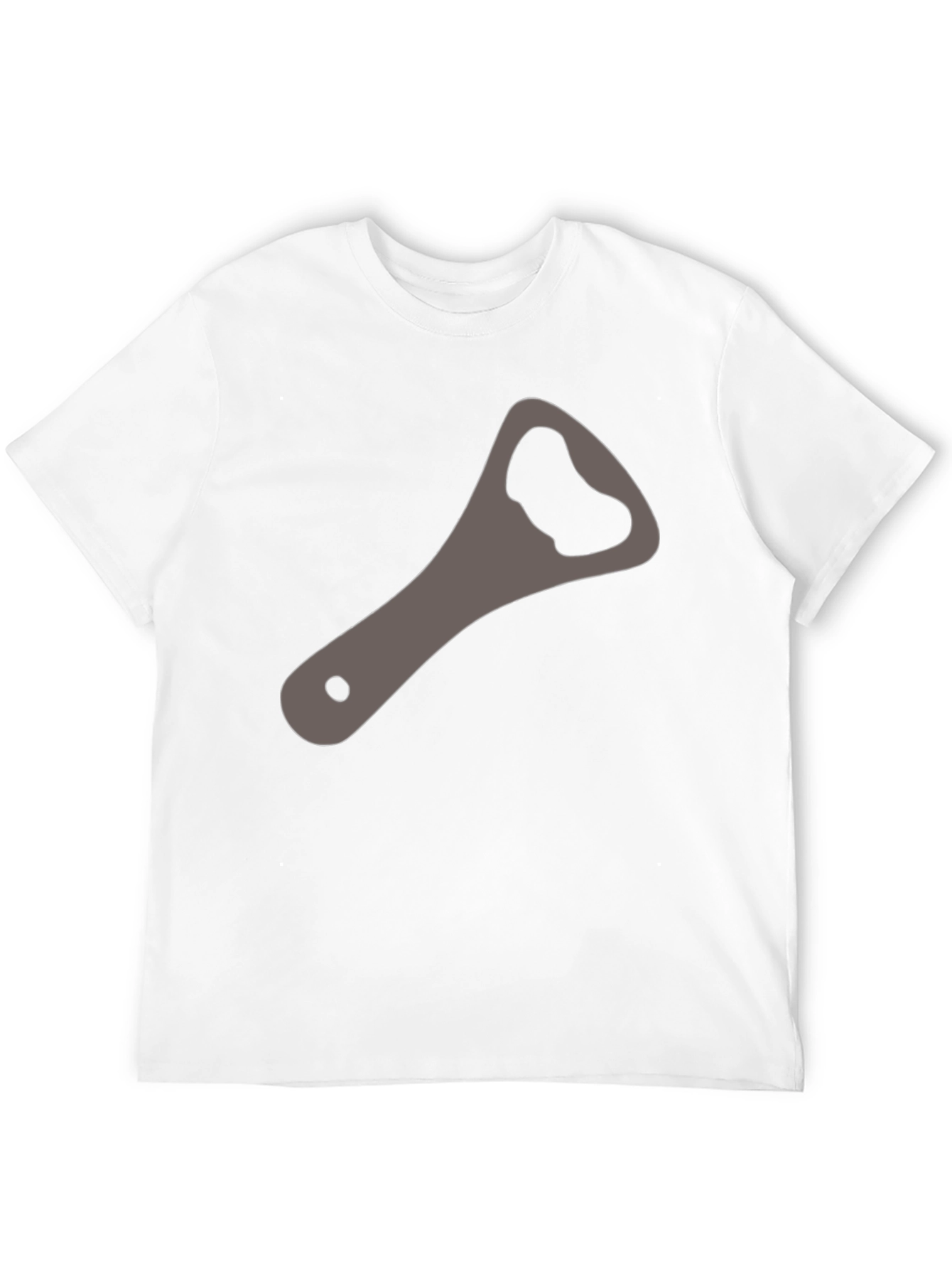 Black Bottle Opener Graphic Tee - Casual Wear view 12