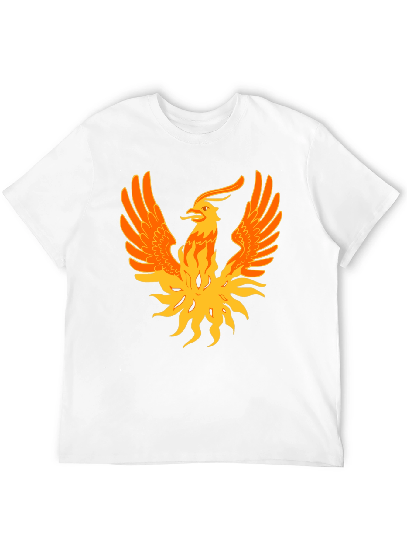Black Phoenix Graphic Print Black Tee view 12