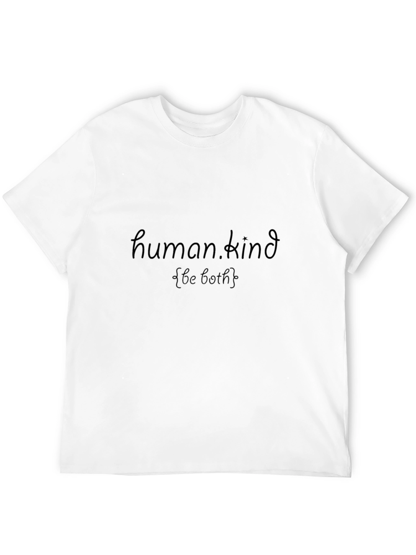 Black Humankind Be Both Black T-Shirt view 12