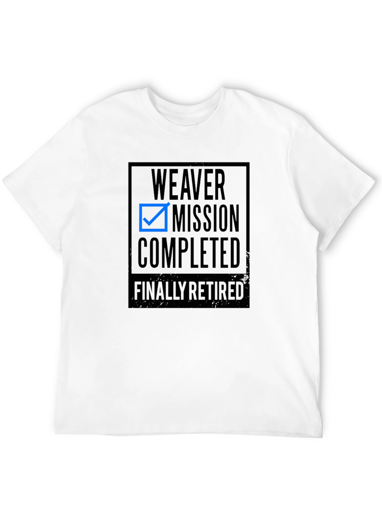 Black Weaver Mission Completed Retired T-Shirt view 12