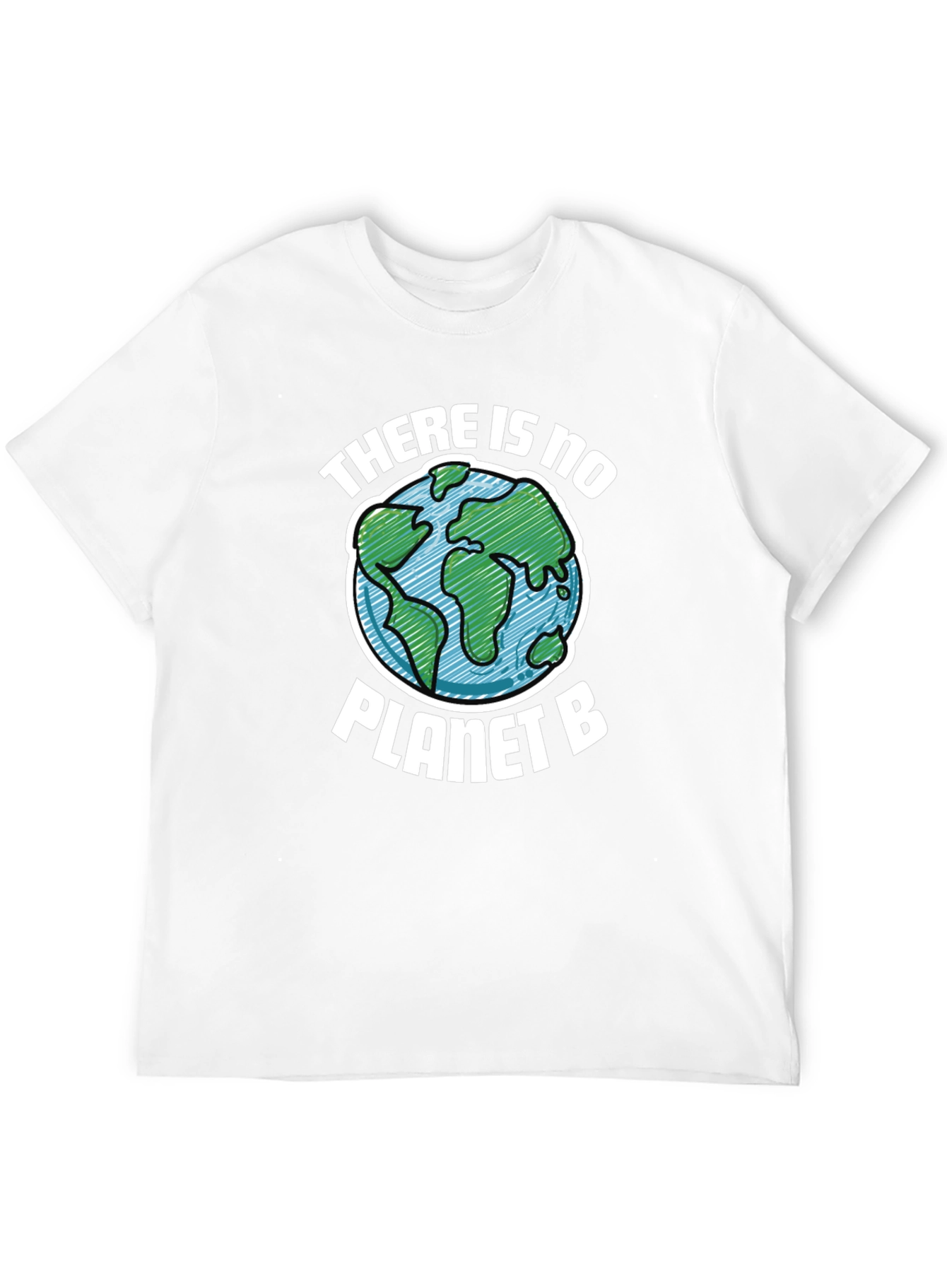 Black No Planet B T-Shirt - Save the Earth! view 12