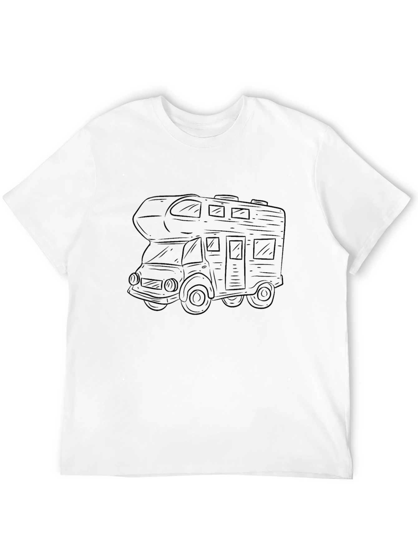 Black Black RV Graphic Tee - Comfort & Style view 12