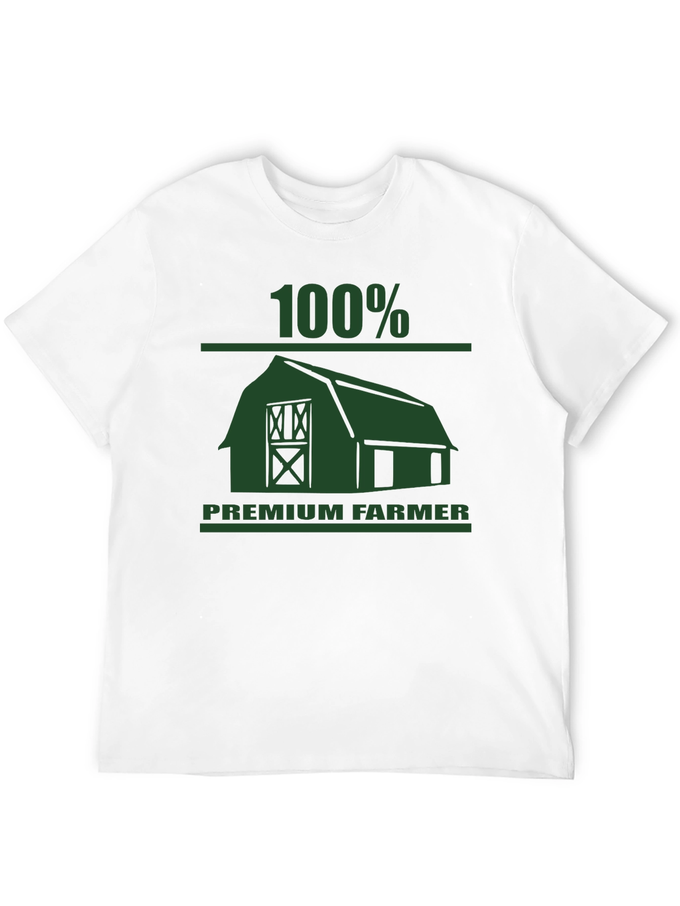 Black 100% Premium Farmer Graphic Tee - Soft Cotton view 12