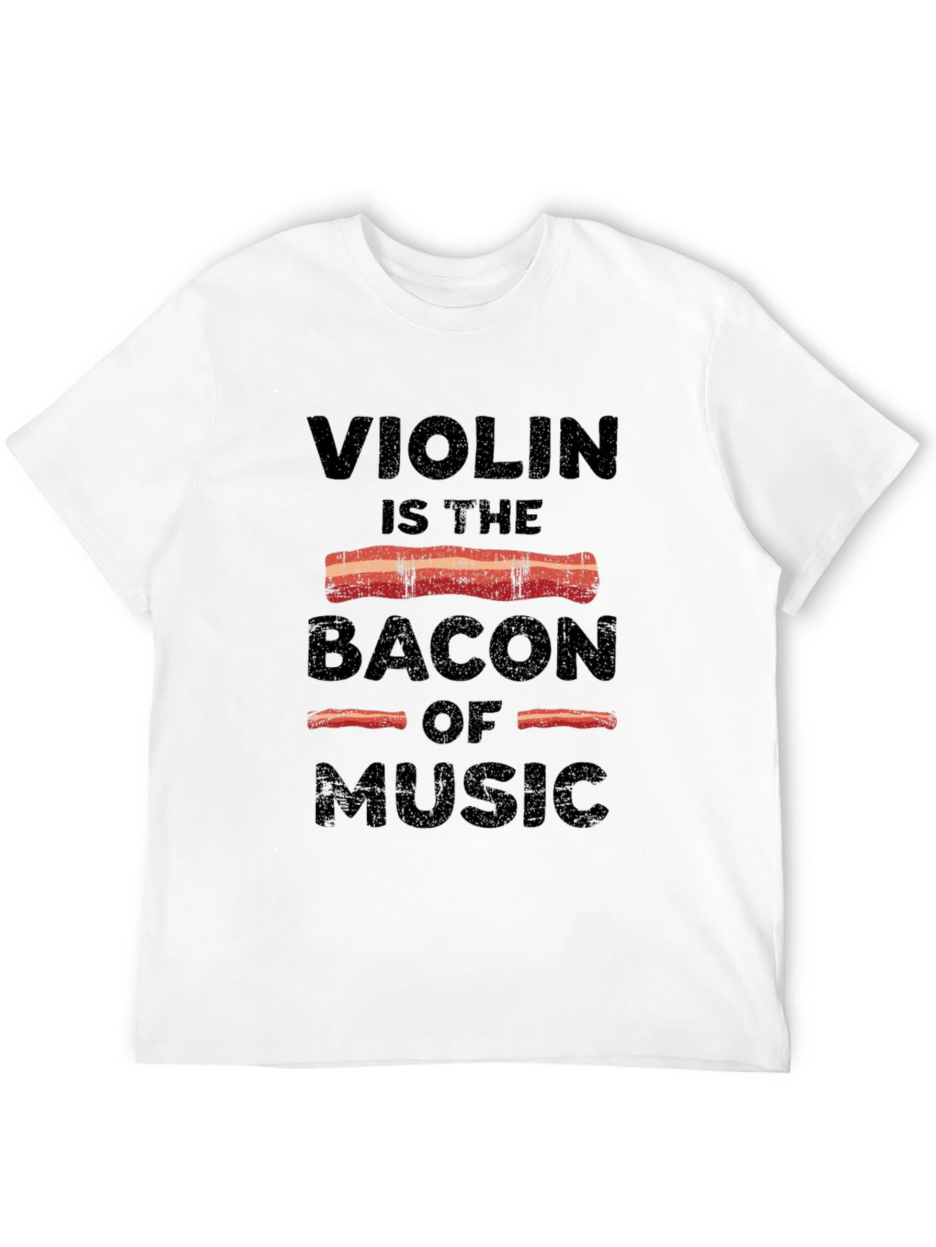Black Violin is the Bacon of Music Black T-Shirt view 12