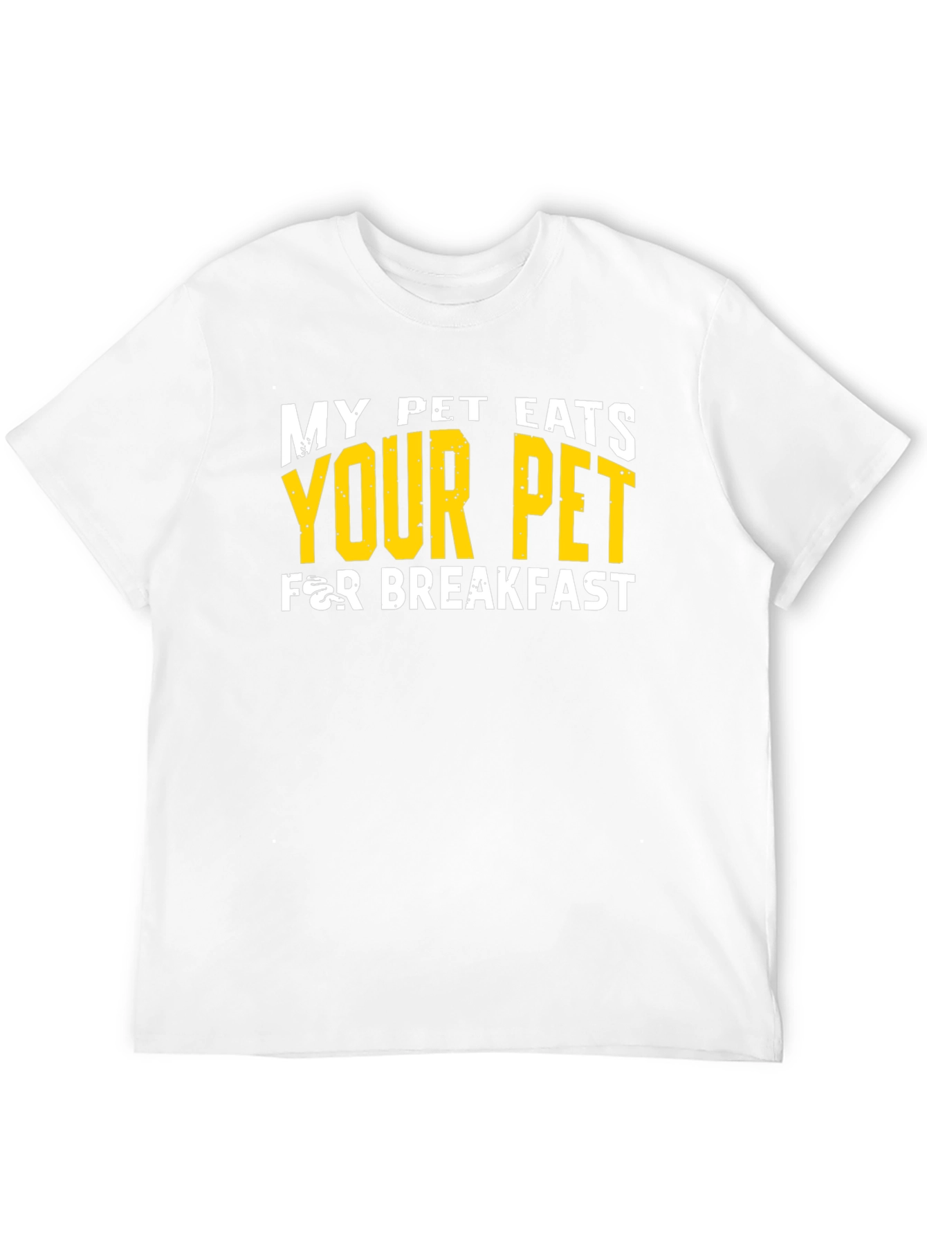 Black My Pet Eats Your Pet Graphic Tee view 12