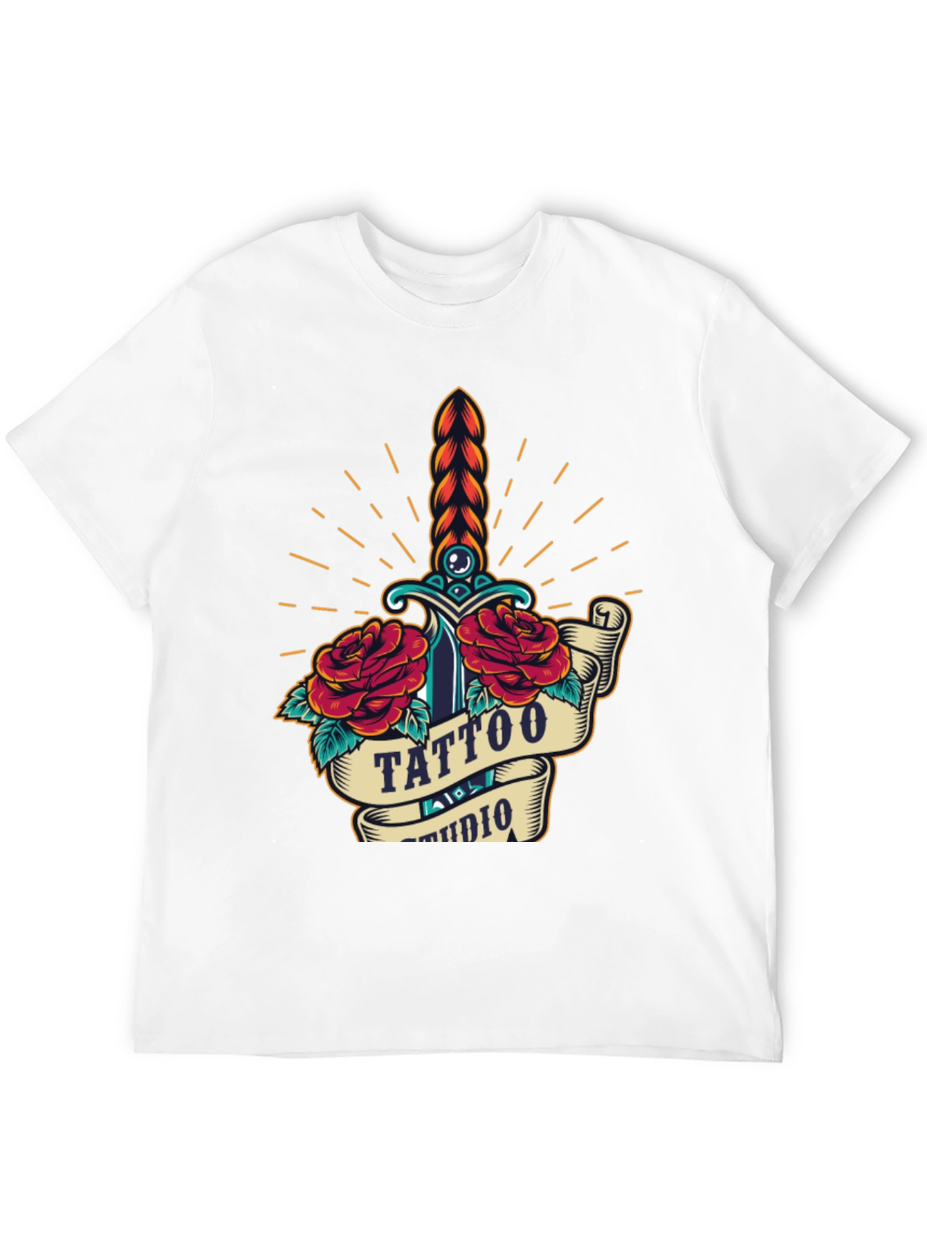 Tattoo Studio Graphic Tee - Unique Design, Casual Wear - 12
