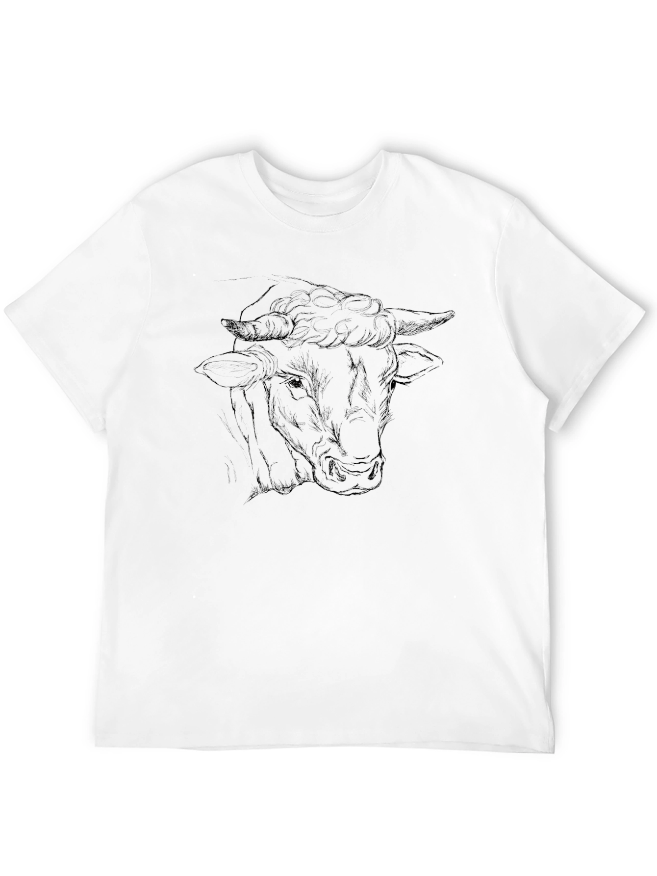 Black Bull Graphic T-Shirt - Casual Black Tee view 12