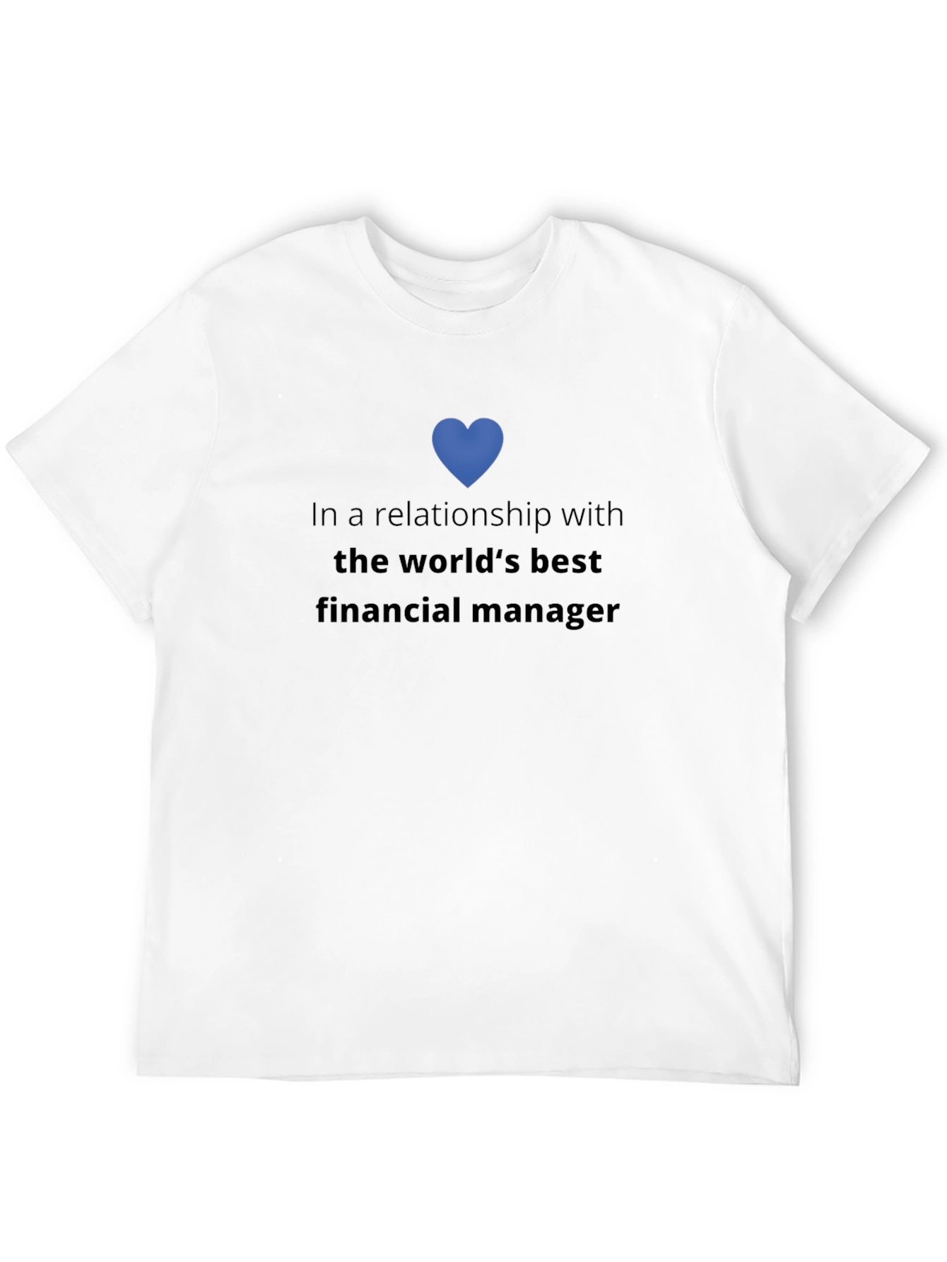 Black Relationship with the World's Best Financial Manager T-Shirt view 12