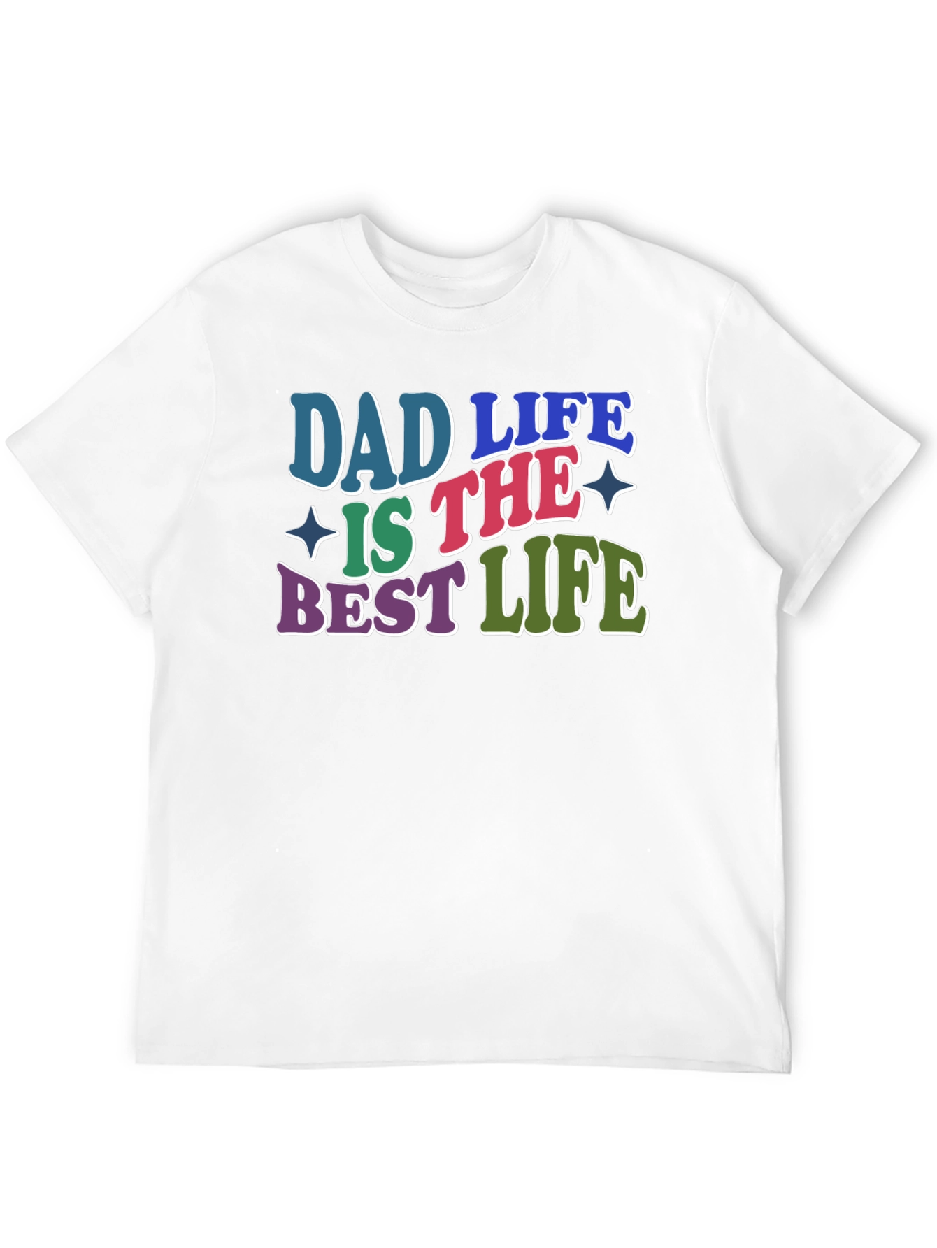 Black Dad Life T-Shirt - Best Life Tee view 12